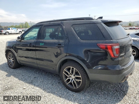 2017 Ford Explorer Sport z VIN 1FM5K8GTXHGB32387, wystawiony jako Copart lot #55313965 z przebiegiem 159 983 mil mil oraz Szkoda całkowita • Salvage title. Historia ofert i sprzedaży dostępna na DreamBid. Obrazek 2.
