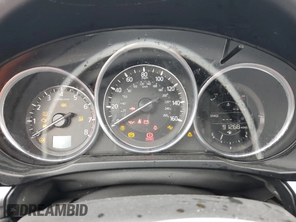 2017 Mazda CX-5 Touring with VIN JM3KFACL9H0183937, listed as a Copart auction lot 48861865 with 91,268 mi miles and Salvage Title. Bid and sale history available at carsss.com. Image 9.