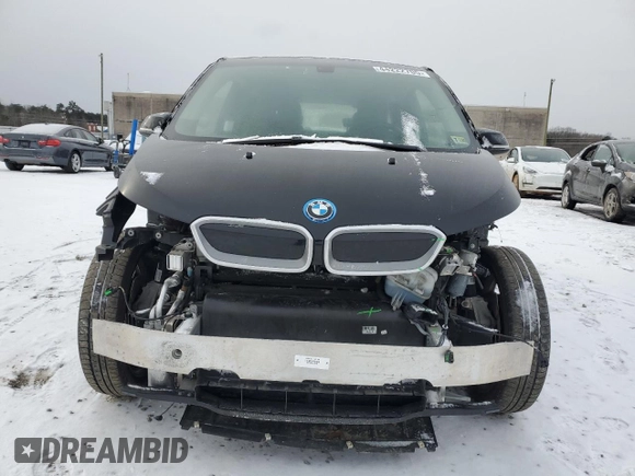 2018 BMW i3 with VIN WBY7Z2C5XJVE65043, listed as a Copart auction lot 44222705 with 44,635 mi miles and Salvage Title. Bid and sale history available at carsss.com. Image 5.
