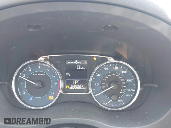 2016 Subaru Crosstrek Limited with VIN JF2GPALC0GH307395, listed as a IAAI auction lot 42556781 with 302,280 mi miles and . Bid and sale history available at DreamBid. Image 7.