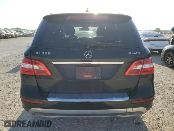 2015 Mercedes-Benz M 350 with VIN 4JGDA5HB7FA591878, listed as a Copart auction lot 52969125 with 176,560 mi miles and Salvage title. Bid and sale history available at DreamBid. Image 6.