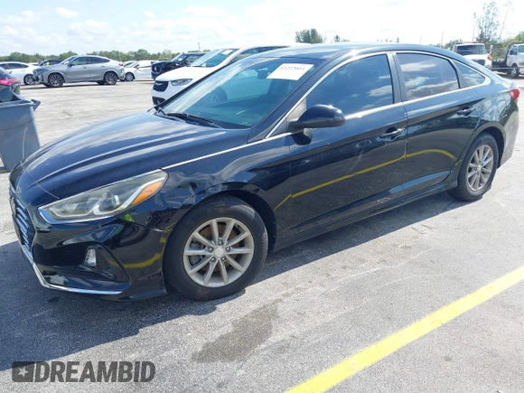 2019 Hyundai Sonata SE with VIN 5NPE24AF3KH759550, listed as a IAAI auction lot 42223661 with 49,158 mi miles and . Bid and sale history available at DreamBid. Image 18.