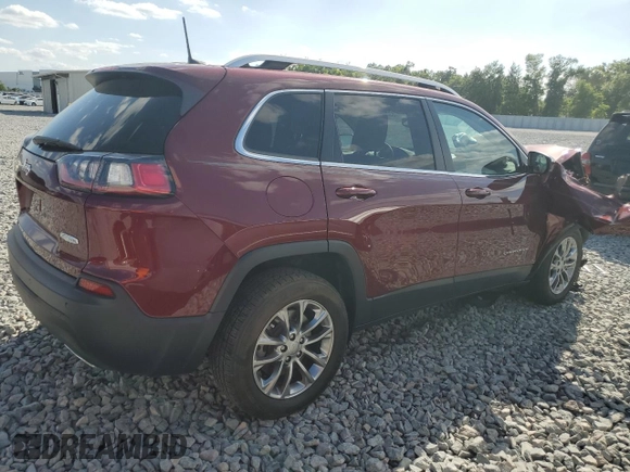 2021 Jeep Cherokee Latitude Lux with VIN 1C4PJLMX3MD208585, listed as a Copart auction lot 53830655 with 24,789 mi miles and Non Repairable. Bid and sale history available at carsss.com. Image 3.