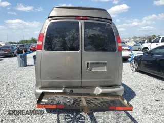 2006 Chevrolet Express Passenger z VIN 1GBFG15T161154772, wystawiony jako Copart lot #51090025 z przebiegiem 114 152 mil mil oraz Szkoda całkowita • Salvage title. Historia ofert i sprzedaży dostępna na DreamBid. Obrazek 6.