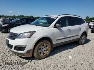 2017 Chevrolet Traverse LS with VIN 1GNKRFED8HJ114385, listed as a Copart auction lot 61221945 with 99,572 mi miles and Salvage title. Bid and sale history available at DreamBid. Image 1.