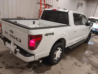2024 Ford F-150 XLT with VIN 1FTFW3LDXRFB77996, listed as a IAAI auction lot 41611289 with 4,025 mi miles. Bid and sale history available at carsss.com. Image 4.