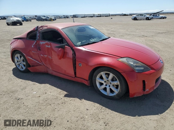 2003 Nissan 350Z Enthusiast with VIN JN1AZ34D63T119721, listed as a Copart auction lot 54730245 with 171,342 mi miles and Salvage Title. Bid and sale history available at carsss.com. Image 4.