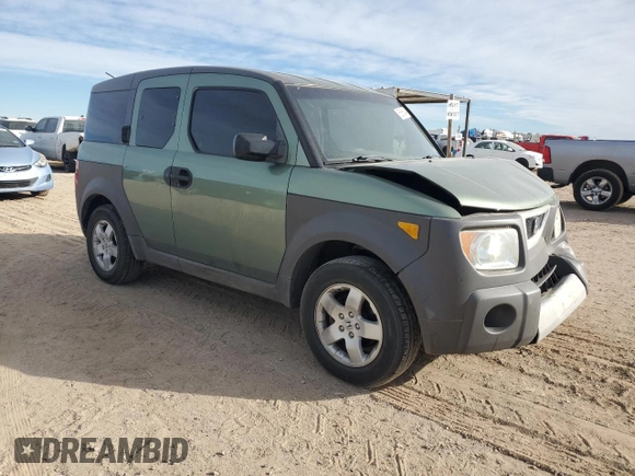 2004 Honda Element EX with VIN 5J6YH18694L008848, listed as a Copart auction lot 85686544 with 157,328 mi miles and Salvage Title. Bid and sale history available at DreamBid. Image 4.