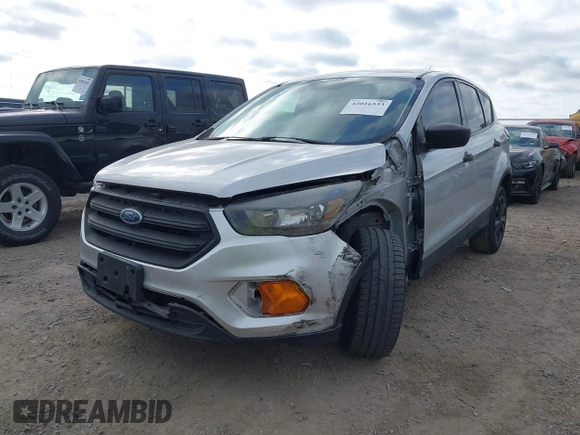 2018 Ford Escape S with VIN 1FMCU0F70JUB72329, listed as a IAAI auction lot 42016533 with 132,029 mi miles. Bid and sale history available at carsss.com. Image 17.
