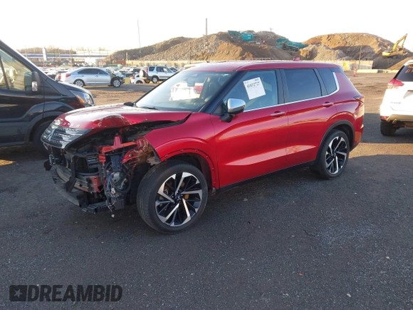 2022 Mitsubishi Outlander SE with VIN JA4J4UA87NZ030792, listed as a IAAI auction lot 41032727 with 30,345 mi miles. Bid and sale history available at carsss.com. Image 19.