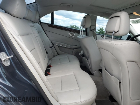 2014 Mercedes-Benz E 350 Sport with VIN WDDHF5KB9EA825975, listed as a Copart auction lot 55427505 with 134,668 mi miles and Salvage title. Bid and sale history available at DreamBid. Image 10.