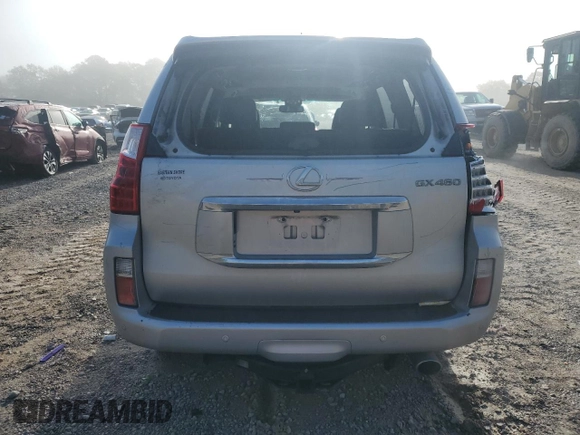 2012 Lexus GX 460 with VIN JTJBM7FX0C5049522, listed as a Copart auction lot 50019585 with 117,871 mi miles and Salvage Title. Bid and sale history available at carsss.com. Image 6.