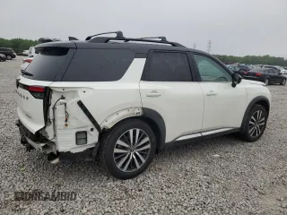 2022 Nissan Pathfinder Platinum z VIN 5N1DR3DH8NC206161, wystawiony jako Copart lot #53749485 z przebiegiem 54 429 mil mil oraz Szkoda całkowita • Salvage title. Historia ofert i sprzedaży dostępna na DreamBid. Obrazek 3.