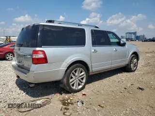 2017 Ford Expedition Max Platinum with VIN 1FMJK1MT5HEA77126, listed as a Copart auction lot 62304745 with 106,039 mi miles and Salvage title. Bid and sale history available at DreamBid. Image 3.