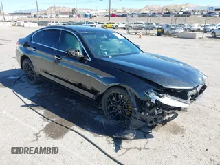 2018 BMW 5 Series 540i with VIN WBAJE5C52JWA97999, listed as a IAAI auction lot 41763708 with Not Provided miles and . Bid and sale history available at carsss.com. Image 1.