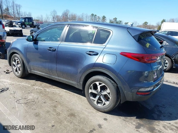 2021 Kia Sportage LX with VIN KNDPM3AC8M7855720, listed as a IAAI auction lot 41772936 with 17,071 mi miles. Bid and sale history available at carsss.com. Image 3.