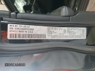 2023 Jeep Grand Cherokee Altitude with VIN 1C4RJHAG6PC516984, listed as a Copart auction lot 55919125 with 26,162 mi miles and Salvage title. Bid and sale history available at DreamBid. Image 14.