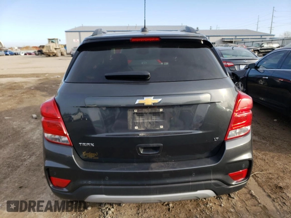 2017 Chevrolet Trax LT with VIN 3GNCJLSB6HL262895, listed as a Copart auction lot 48368495 with 79,743 mi miles and Clean Title. Bid and sale history available at carsss.com. Image 6.
