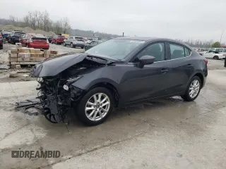 2016 Mazda 3 i Grand Touring with VIN 3MZBM1X71GM249806, listed as a Copart auction lot 52525565 with 101,517 mi miles and Salvage Title. Bid and sale history available at DreamBid. Image 1.