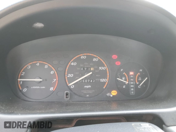 1998 Honda CR-V EX with VIN JHLRD1862WC033733, listed as a Copart auction lot 74044054 with 250,742 mi miles and Salvage Title. Bid and sale history available at carsss.com. Image 9.