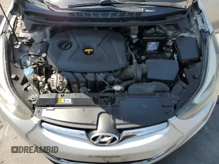 2016 Hyundai Elantra SE with VIN 5NPDH4AE8GH758998, listed as a Copart auction lot 60131145 with Not provided miles and Salvage title. Bid and sale history available at DreamBid. Image 11.