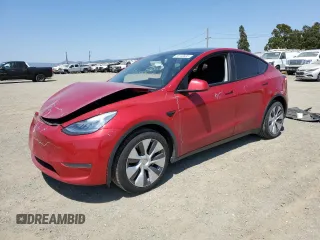 2021 Tesla Model Y Long Range z VIN 5YJYGDEE7MF093861, wystawiony jako Copart lot #60149935 z przebiegiem 67 352 mil mil oraz Szkoda całkowita • Salvage title. Historia ofert i sprzedaży dostępna na DreamBid. Obrazek 1.