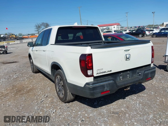 2017 Honda Ridgeline RTL with VIN 5FPYK2F55HB002455, listed as a IAAI auction lot 42032551 with 115,178 mi miles and . Bid and sale history available at DreamBid. Image 3.