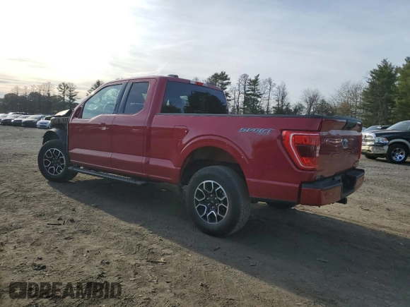 2022 Ford F-150 XL z VIN 1FTFX1E83NKD47814, wystawiony jako Copart lot #80061424 z przebiegiem 58 317 mil mil oraz Szkoda całkowita • Salvage title. Historia ofert i sprzedaży dostępna na DreamBid. Obrazek 2.