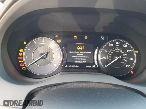 2024 Acura RDX w/Advance Package with VIN 5J8TC2H76RL015763, listed as a Copart auction lot 74236254 with 4,649 mi miles and Non Repairable. Bid and sale history available at carsss.com. Image 9.