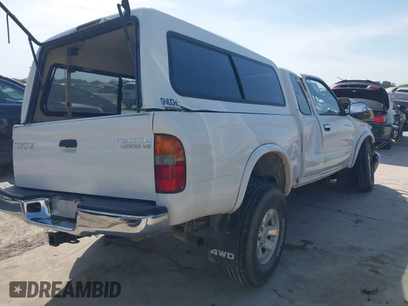 1999 Toyota Tacoma with VIN 4TAWN74N5XZ413494, listed as a IAAI auction lot 42254027 with Not provided miles and . Bid and sale history available at DreamBid. Image 4.