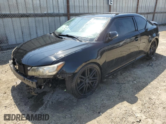 2012 Scion tC z VIN JTKJF5C79C3044194, wystawiony jako Copart lot #59359825 z przebiegiem 158 495 mil mil oraz Szkoda całkowita • Salvage title. Historia ofert i sprzedaży dostępna na DreamBid. Obrazek 1.