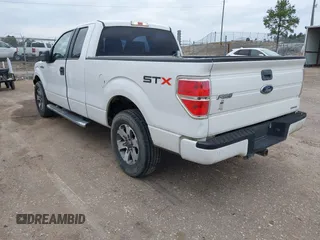 2013 Ford F-150 XL with VIN 1FTFX1CFXDFC69539, listed as a IAAI auction lot 41596646 with 112,098 mi miles. Bid and sale history available at carsss.com. Image 3.