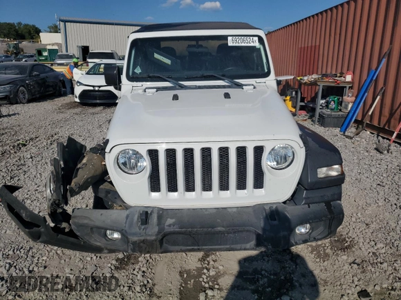 2018 Jeep Wrangler Sport with VIN 1C4GJXAG2JW276226, listed as a Copart auction lot 69206524 with 45,030 mi miles and Salvage Title. Bid and sale history available at DreamBid. Image 5.