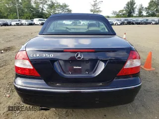 2007 Mercedes-Benz CLK 350 with VIN WDBTK56F17T080027, listed as a Copart auction lot 69642094 with 103,379 mi miles and Salvage Title. Bid and sale history available at DreamBid. Image 6.