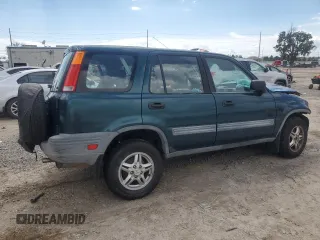 1997 Honda CR-V with VIN JHLRD1856VC037760, listed as a Copart auction lot 61293584 with 185,380 mi miles and Salvage Title. Bid and sale history available at carsss.com. Image 3.