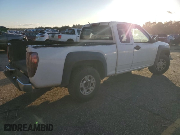 2008 Chevrolet Colorado LS with VIN 1GCCS199388160174, listed as a Copart auction lot 85333144 with 129,593 mi miles and Salvage Title. Bid and sale history available at carsss.com. Image 3.