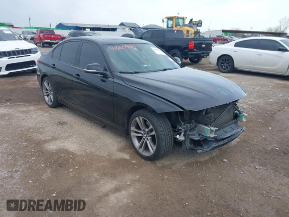 2014 BMW 3 Series 328i xDrive with VIN WBA3B3G57ENR82319, listed as a IAAI auction lot 41655950 with 130,926 mi miles. Bid and sale history available at carsss.com. Image 1.