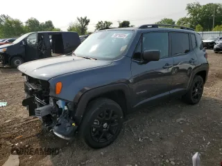 2022 Jeep Renegade Latitude with VIN ZACNJDB13NPN61386, listed as a Copart auction lot 59710325 with 29,787 mi miles and Salvage title. Bid and sale history available at DreamBid. Image 1.
