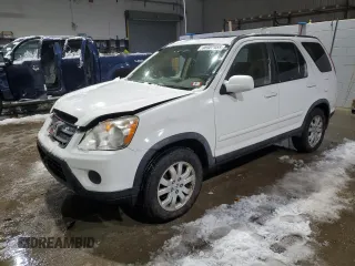 2005 Honda CR-V EX SE z VIN JHLRD78985C041654, wystawiony jako Copart lot #46407455 z przebiegiem 158 119 mil mil oraz Szkoda całkowita • Salvage title. Historia ofert i sprzedaży dostępna na DreamBid. Obrazek 1.
