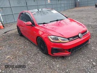 2018 Volkswagen GTI S z VIN 3VW547AU3JM262787, wystawiony jako IAAI lot #42042452 z przebiegiem 98 716 mil mil oraz . Historia ofert i sprzedaży dostępna na DreamBid. Obrazek 1.