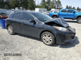 2012 Mazda 3 i Grand Touring with VIN JM1BL1M85C1629970, listed as a Copart auction lot 56138995 with 203,006 mi miles and Salvage Title. Bid and sale history available at DreamBid. Image 4.