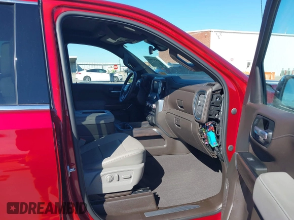 2022 GMC Sierra 1500 Limited SLT with VIN 3GTU9DEL2NG187827, listed as a IAAI auction lot 40852866 with 26,404 mi miles. Bid and sale history available at carsss.com. Image 8.