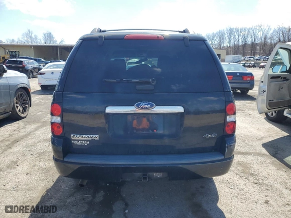 2010 Ford Explorer XLT with VIN 1FMEU7DE0AUA76543, listed as a Copart auction lot 50363265 with 199,199 mi miles and Salvage Title. Bid and sale history available at carsss.com. Image 6.