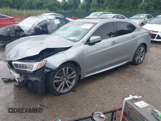 2020 Acura TLX w/Technology Pkg with VIN 19UUB3F49LA003325, listed as a IAAI auction lot 40046774 with 37,801 mi miles. Bid and sale history available at carsss.com. Image 16.