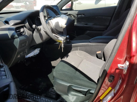 2019 Toyota C-HR XLE with VIN NMTKHMBX2KR082945, listed as a Copart auction lot 48569165 with 46,287 mi miles and Salvage Title. Bid and sale history available at DreamBid. Image 7.