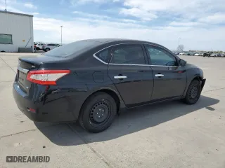 2014 Nissan Sentra SV with VIN 3N1AB7AP0EL655582, listed as a Copart auction lot 50393155 with 85,452 mi miles and Salvage Title. Bid and sale history available at carsss.com. Image 3.