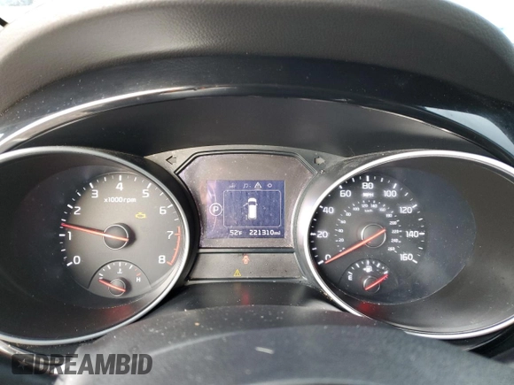 2015 Kia Sedona EX with VIN KNDMC5C18F6055487, listed as a Copart auction lot 47095305 with 221,310 mi miles and Salvage Title. Bid and sale history available at carsss.com. Image 9.