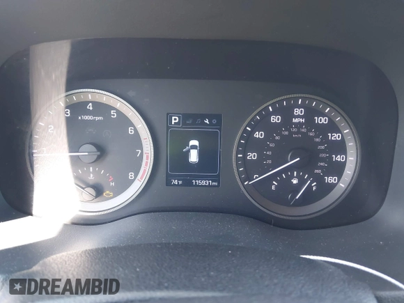 2017 Hyundai Tucson SE with VIN KM8J23A45HU343355, listed as a IAAI auction lot 41864766 with 115,931 mi miles and . Bid and sale history available at DreamBid. Image 7.
