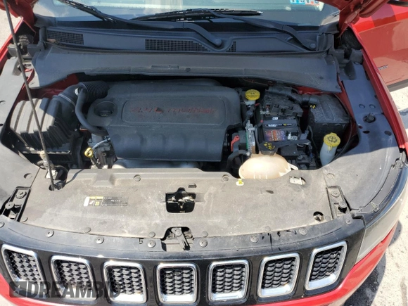 2017 Jeep Compass Latitude with VIN 3C4NJDBB3HT660606, listed as a Copart auction lot 60023685 with 80,526 mi miles and Salvage title. Bid and sale history available at DreamBid. Image 12.