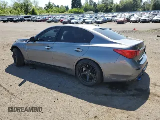 2014 Infiniti Q50 Premium z VIN JN1BV7AR1EM693471, wystawiony jako Copart lot #58991305 z przebiegiem 144 323 mil mil oraz Szkoda całkowita • Salvage title. Historia ofert i sprzedaży dostępna na DreamBid. Obrazek 2.